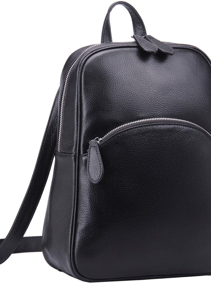 Casual Leather Backpack Daypack for Ladies