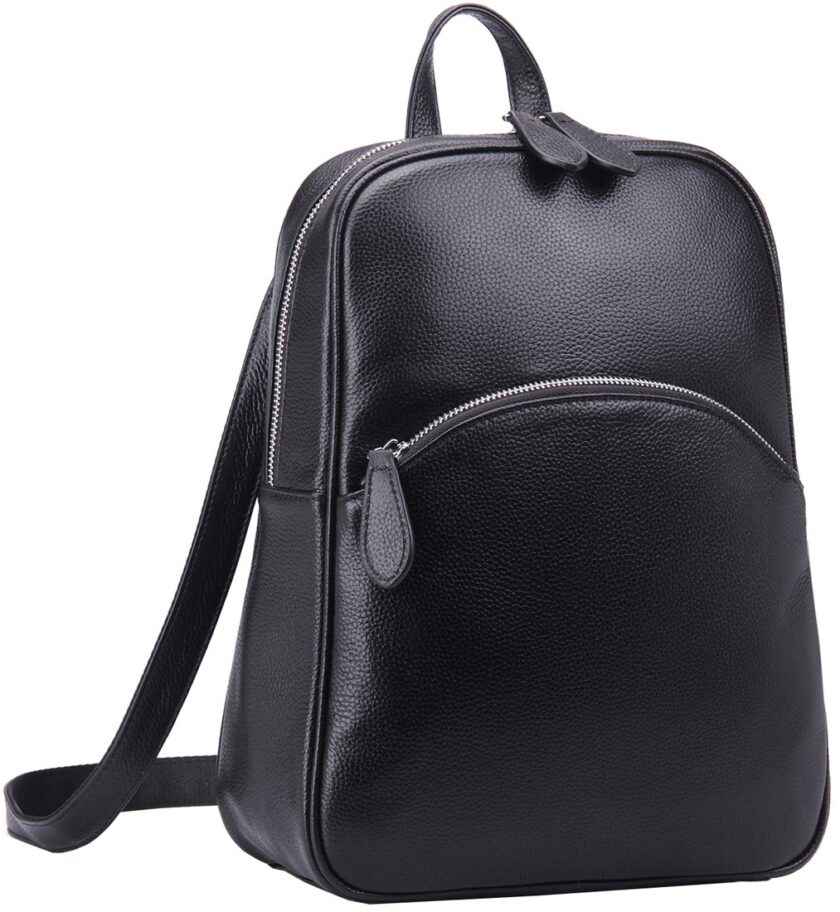 Casual Leather Backpack Daypack for Ladies