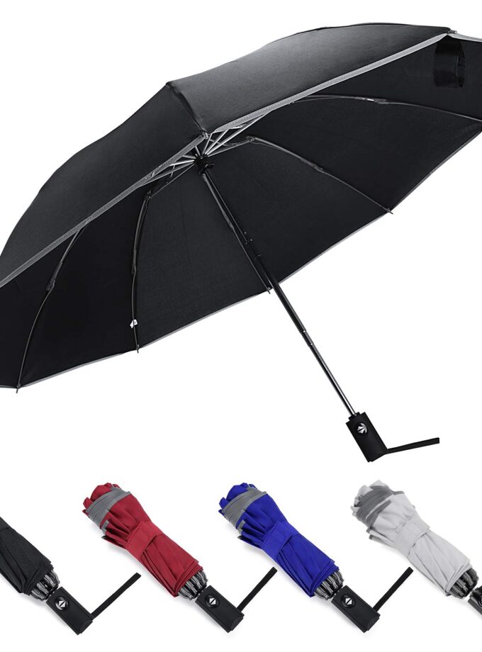 Inverted Umbrella Compact Windproof Collapsible