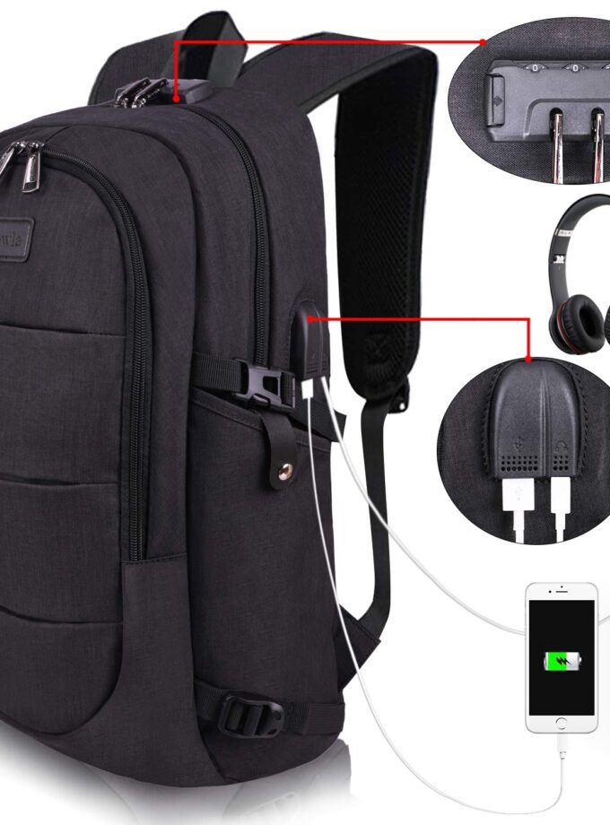 Travel Laptop Backpack Water Resistant Anti-Theft Bag