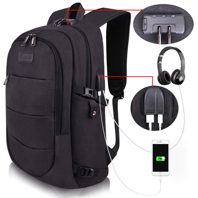 Travel Laptop Backpack Water Resistant Anti-Theft Bag