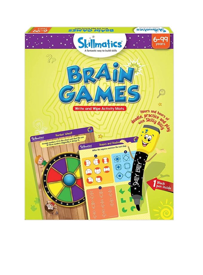 Skillmatics Educational Game: Brain Games