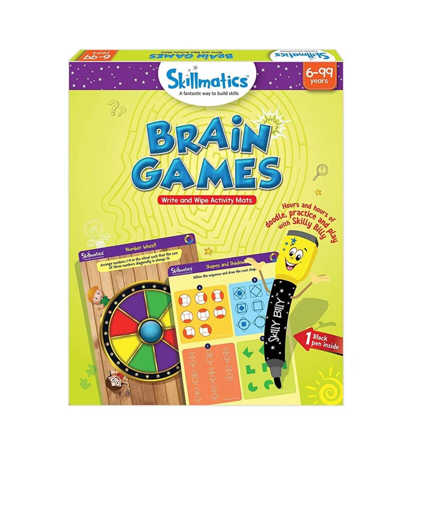 Skillmatics Educational Game: Brain Games