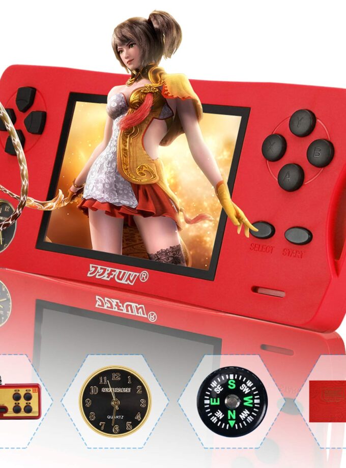 JJFUN Portable Video Game Console, 480 Classic Games