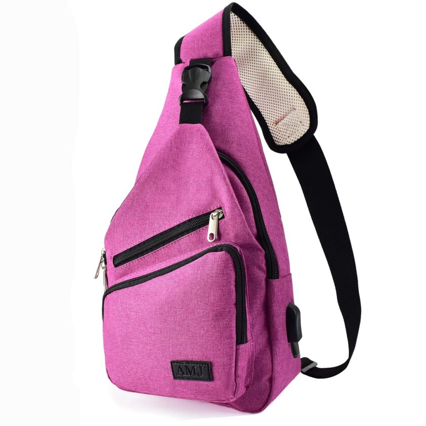 AMJ Sling Bag Backpack Sling for Women Mens