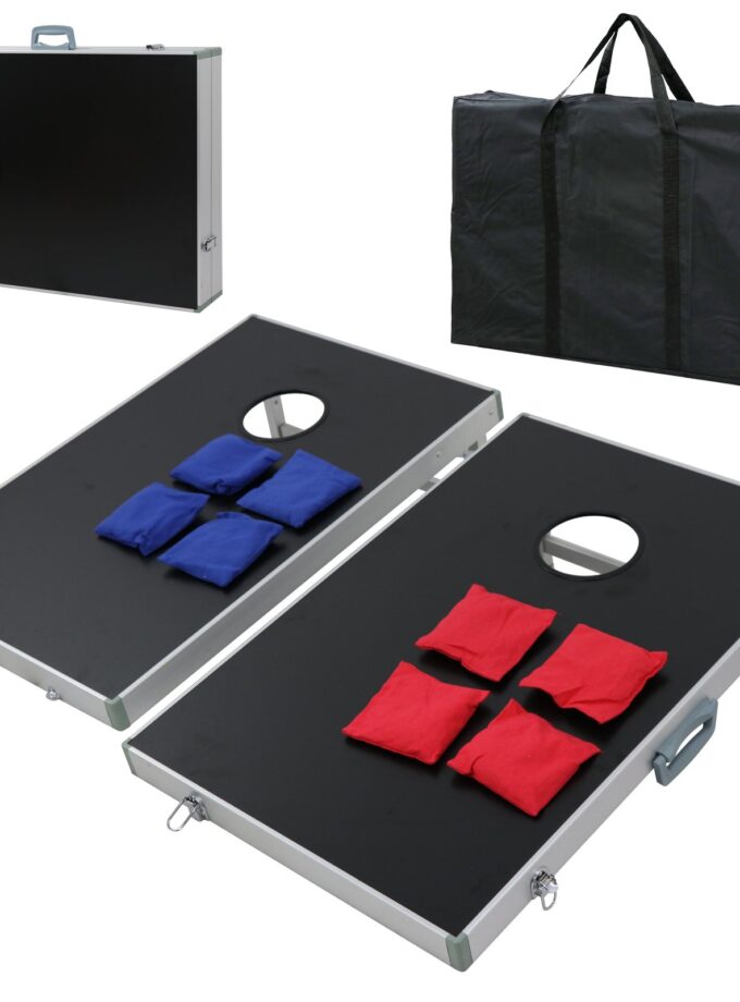 ZENY Cornhole Set 3x2 Cornhole Bean Bag Toss Game