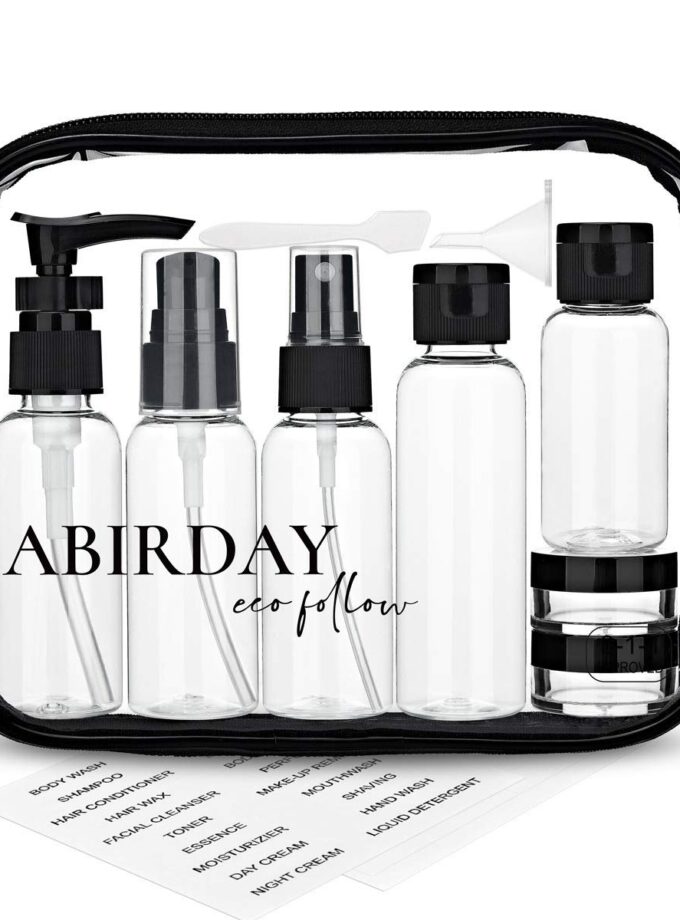 Travel Bottles Containers & Travel Size Toiletries Accessories