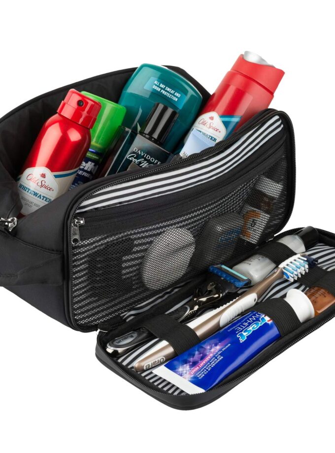 Toiletry Bag Dopp Kit for Men - Nylon Travel Toiletry Bag