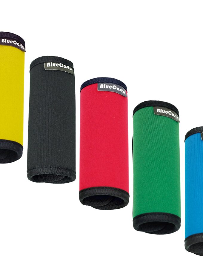 BlueCosto Soft Neoprene Luggage Handle Wraps