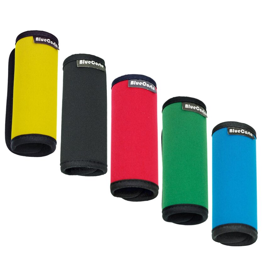 BlueCosto Soft Neoprene Luggage Handle Wraps