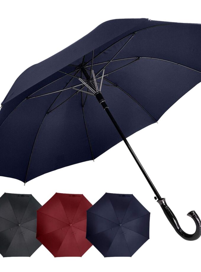 Lejorain Oversized Cane Classic Golf Umbrella