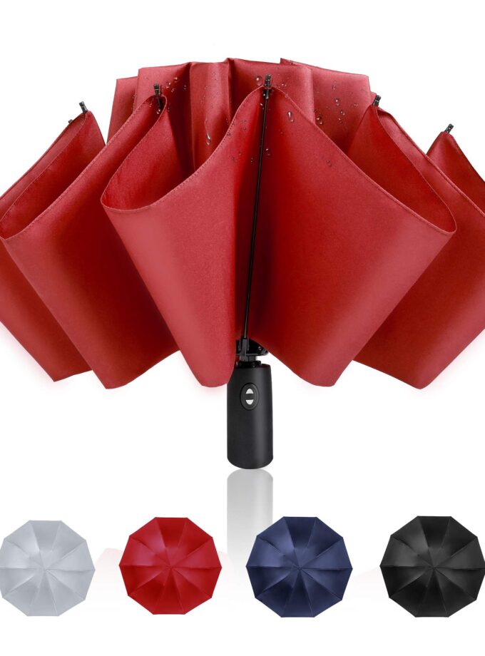 DKSUKO Travel Umbrella Windproof UV