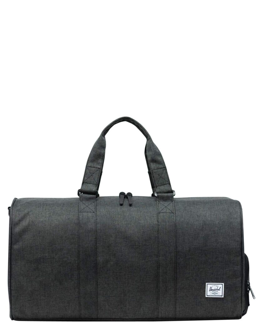 Herschel Novel Duffel Bag, Black Crosshatch