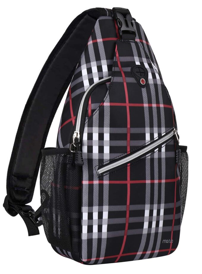 MOSISO Sling Backpack,Travel Hiking Daypack