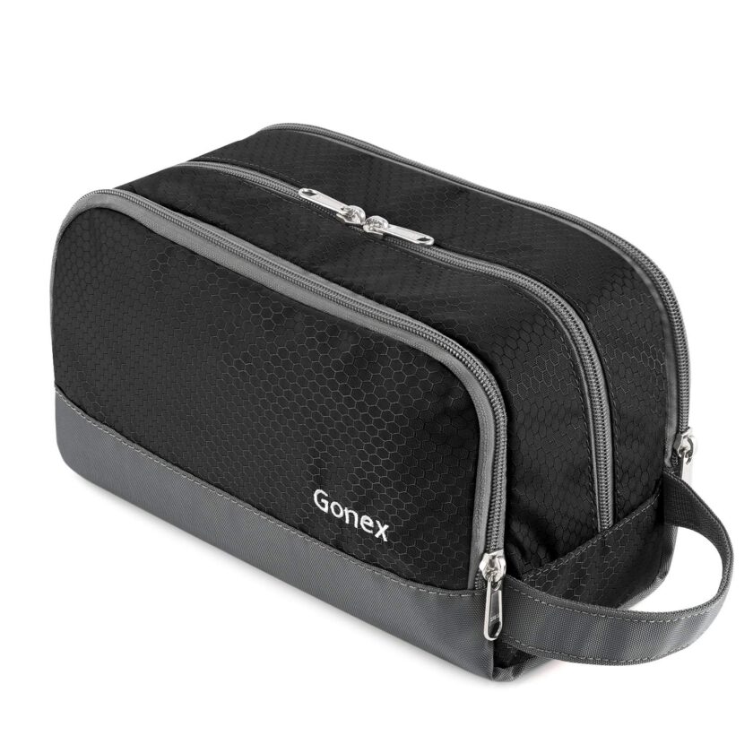 Travel Toiletry Bag Nylon, Gonex Dopp Kit