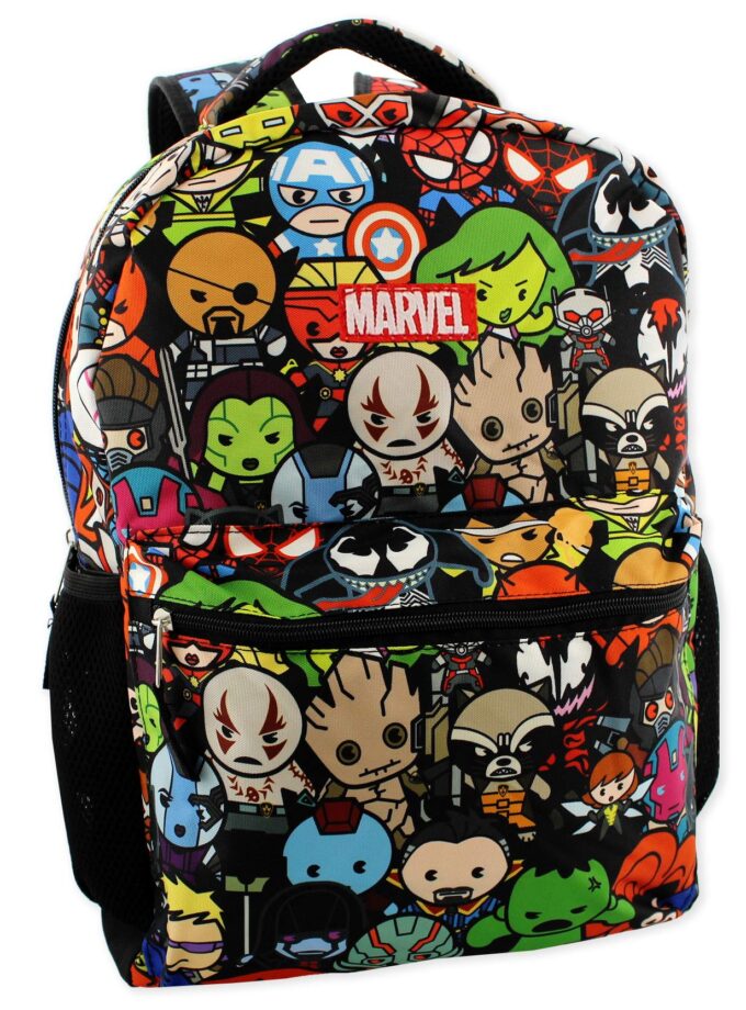 Marvel Kawaii Avengers Boys Girls 16" School Backpack