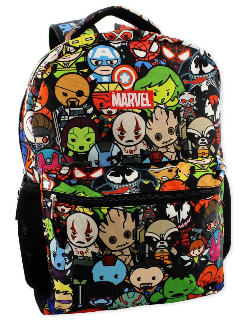 Marvel Kawaii Avengers Boys Girls 16" School Backpack