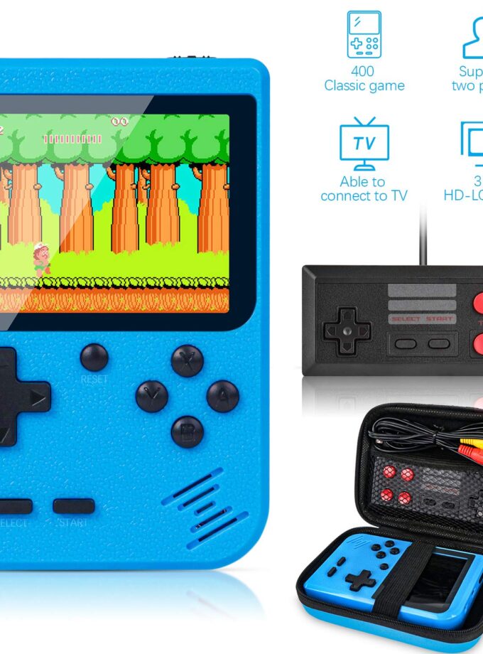 Game Console With Protector Case 400 Free Classical FC Games
