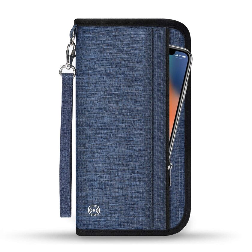 Vemingo Family Passport Holder RFID-Blocking Travel Wallet