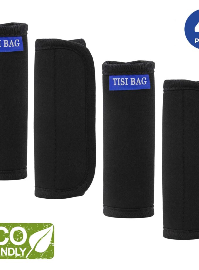 Neoprene Luggage Grip Wraps Set – 4pcs