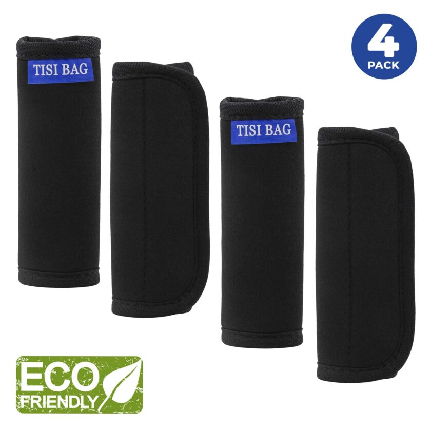 Neoprene Luggage Grip Wraps Set – 4pcs