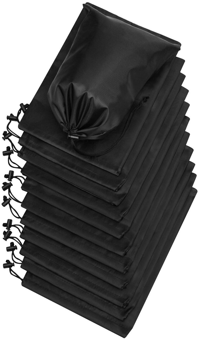 Drawstring Bag - Nylon Cinch and Ditty Stuff Pouch