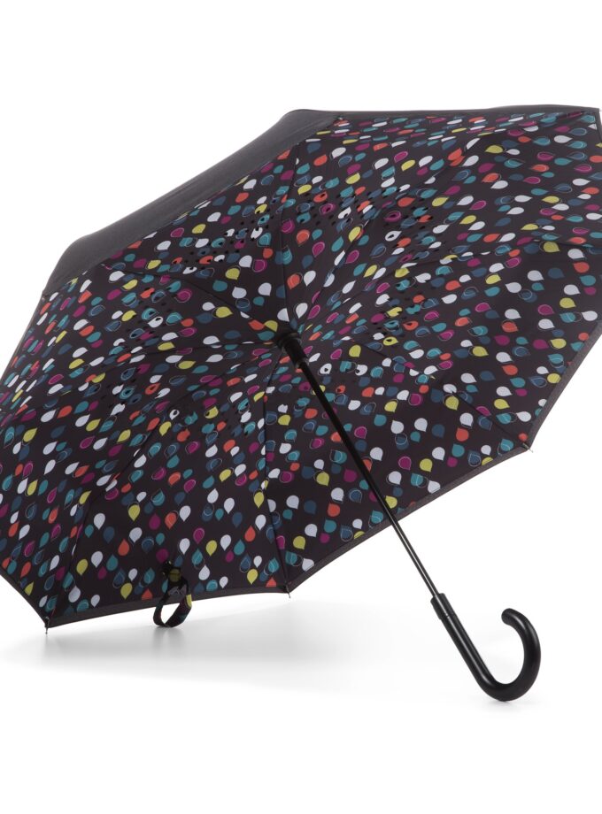 totes InBrella Reverse Close Umbrella