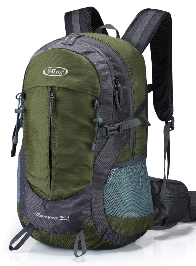 G4Free 35L Hiking Backpack Water Resistant