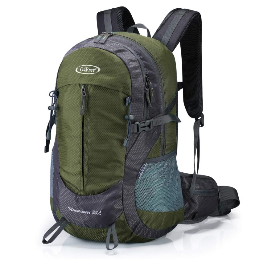 G4Free 35L Hiking Backpack Water Resistant