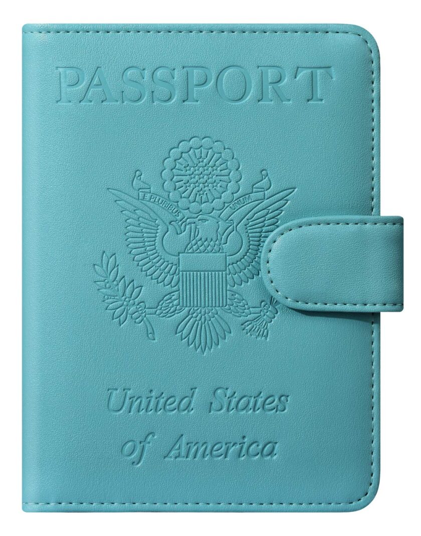 Passport Holder Cover Wallet Case for Women