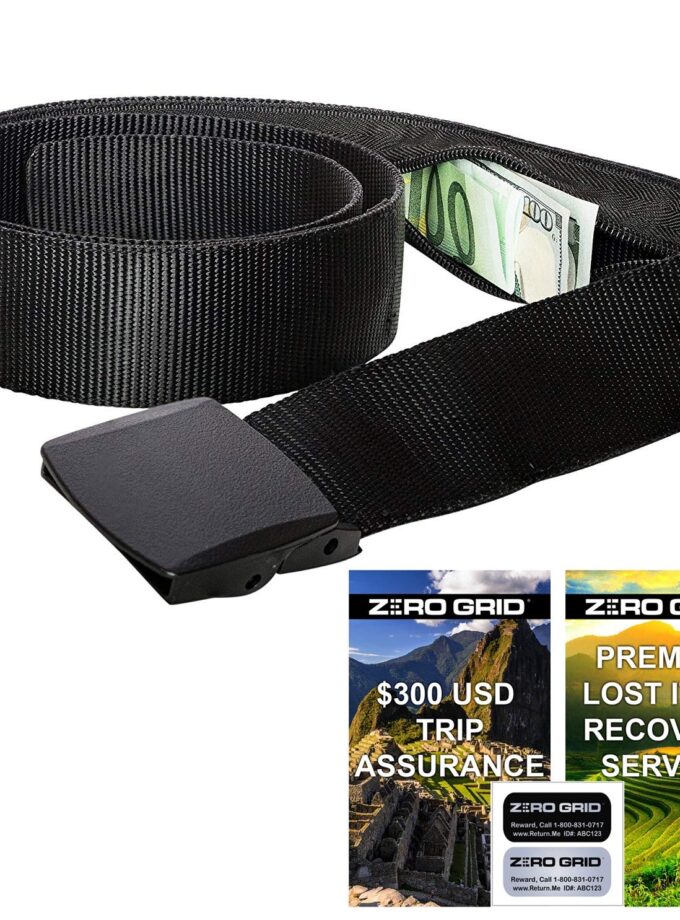 Travel Security Belt - Hidden Money Belt