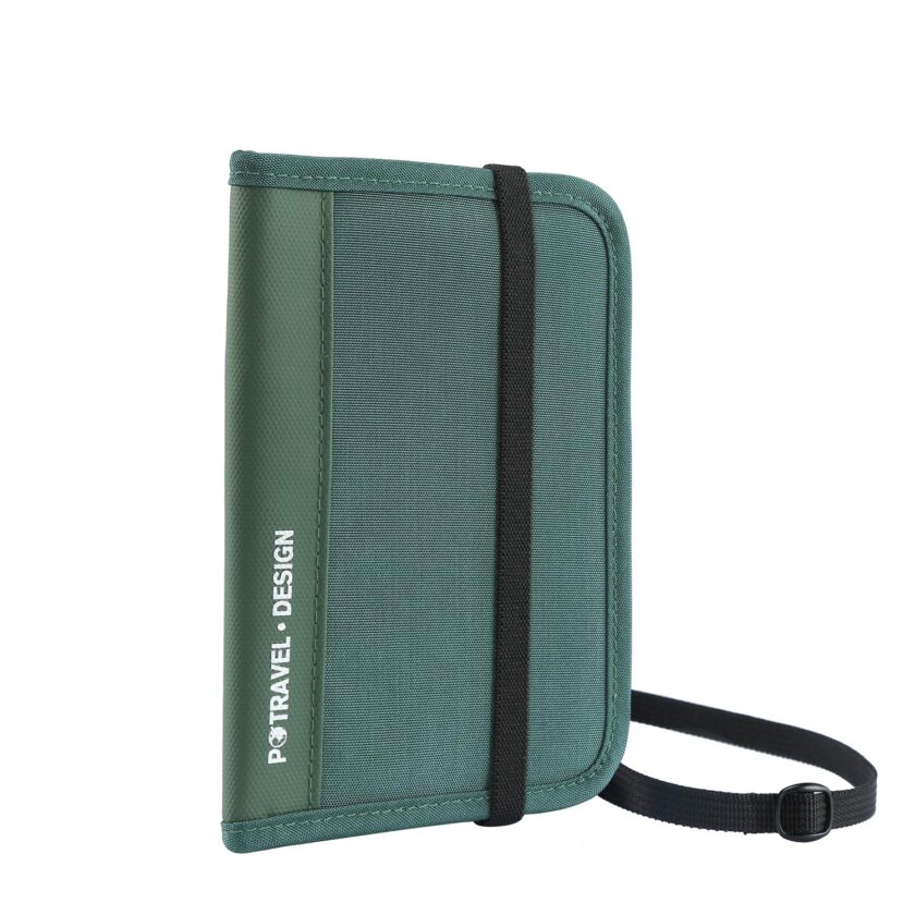 RFID Travel Passport Wallet, Crossbody Wallet Purse