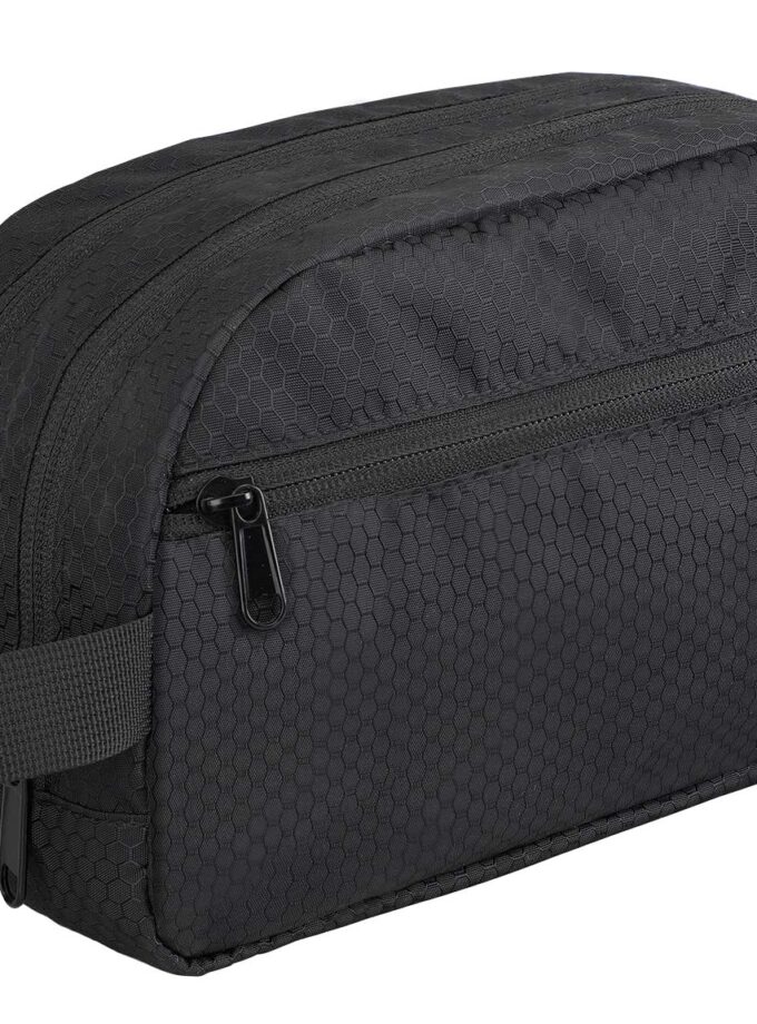 emissary Nylon Men's Toiletry Bag - Large Waterproof Shower Bag