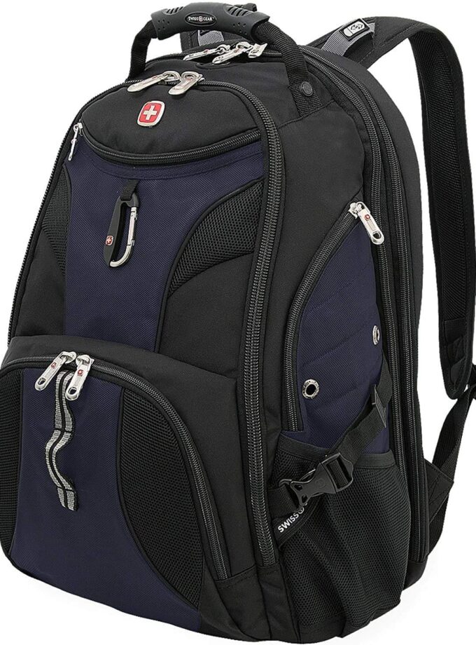 SWISSGEAR ScanSmart Laptop Backpack- Blue/Black
