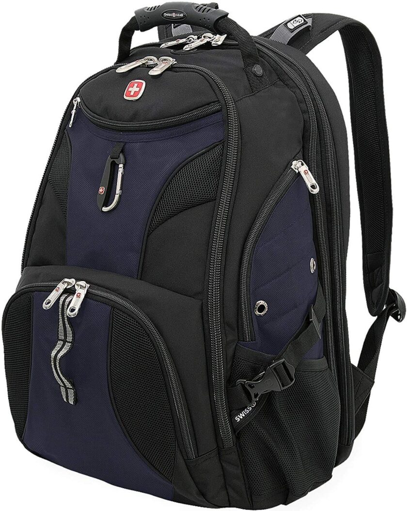 SWISSGEAR ScanSmart Laptop Backpack- Blue/Black