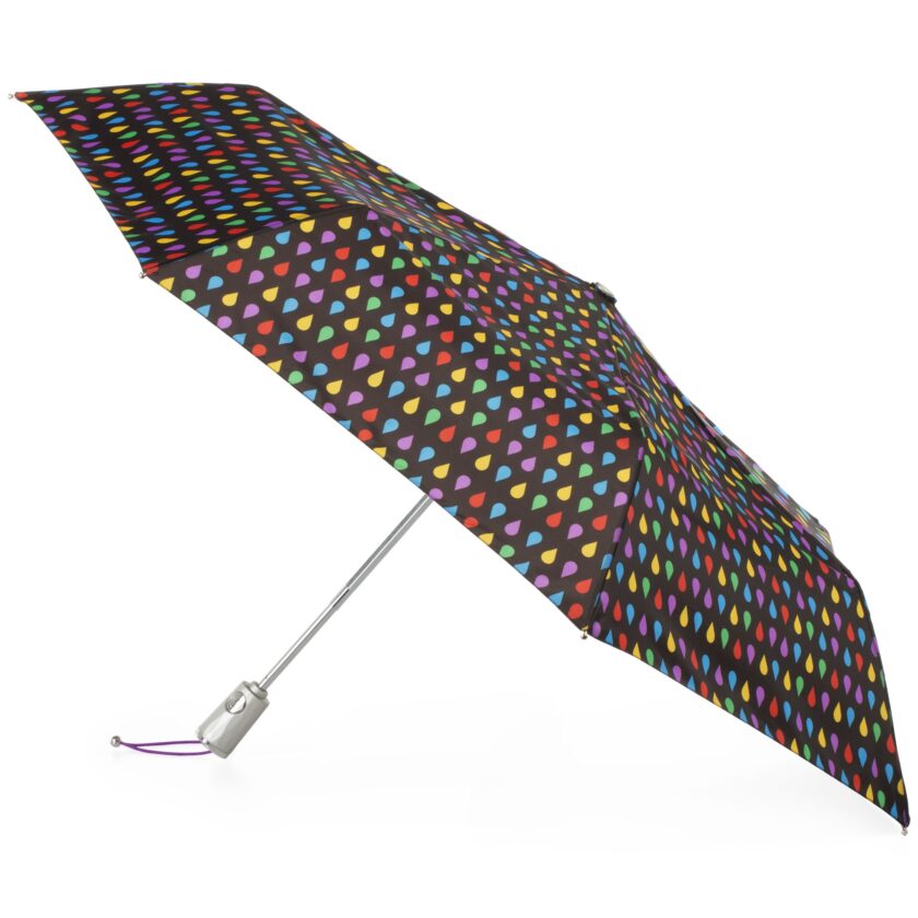 Water-Resistant Travel Folding Umbrella with Sun Protection