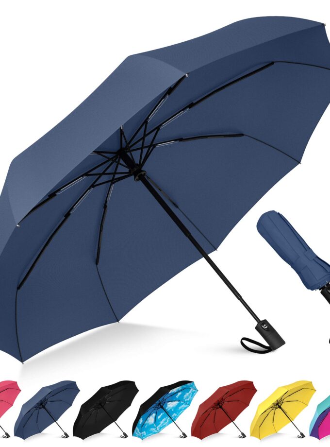 Rain-Mate Compact Travel Umbrella - Windproof