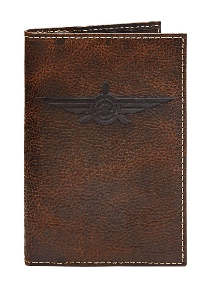 HOJ Co. Lindbergh PASSPORT COVER | Full Grain Leather Travel Wallet