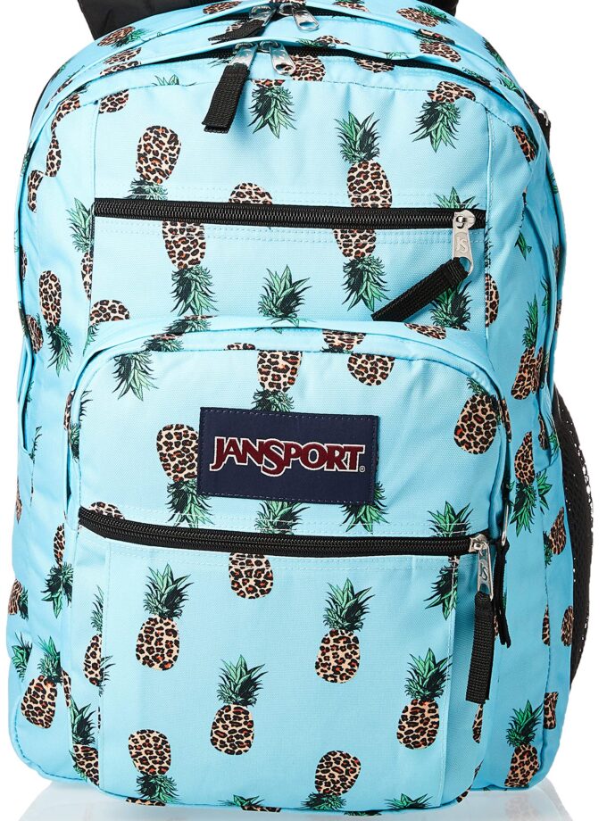 15-inch Laptop School Bag, Leopard Pinapples