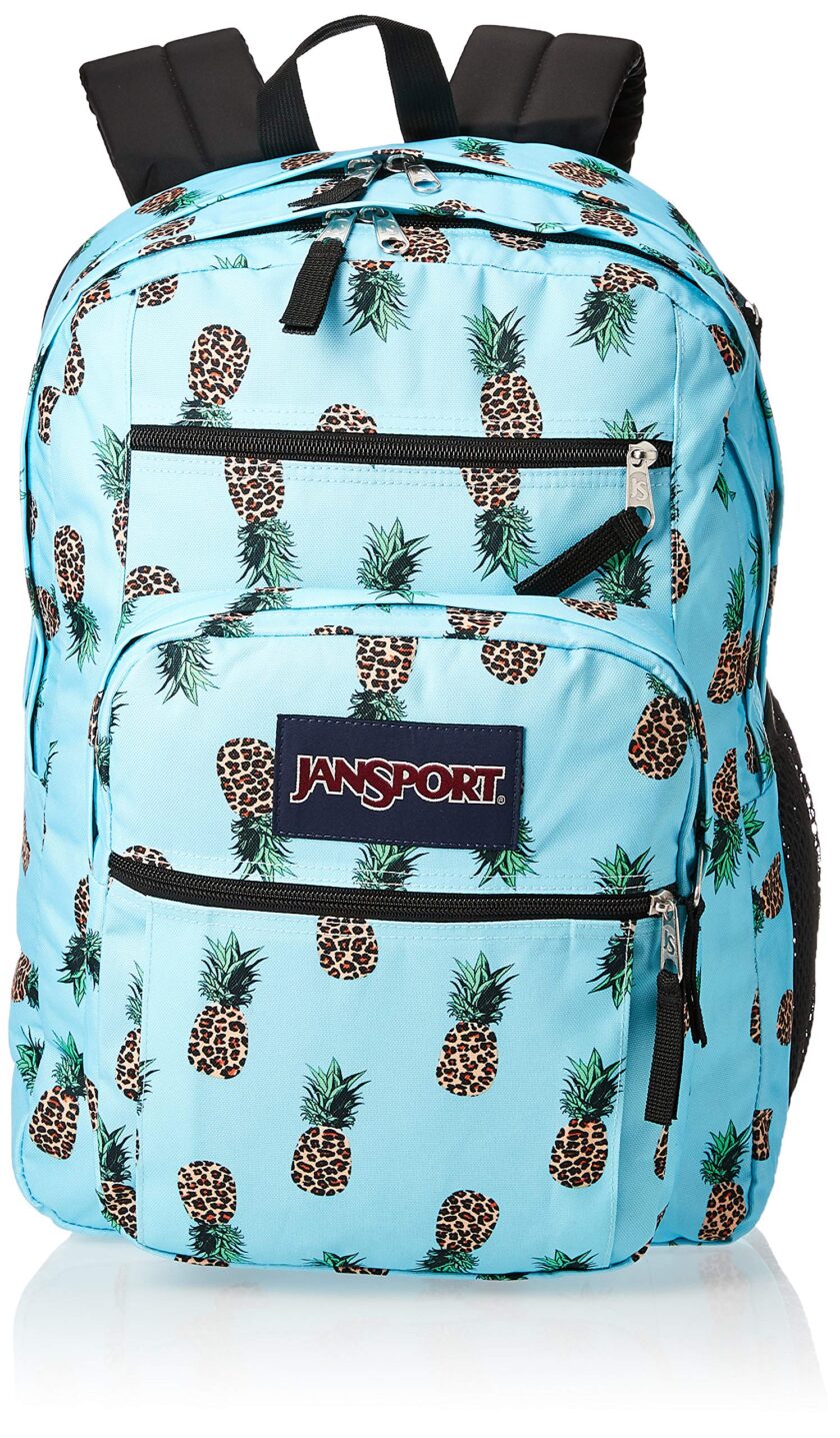 15-inch Laptop School Bag, Leopard Pinapples