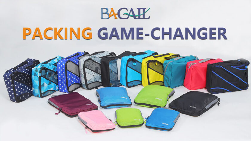 BAGAIL 6 Set/7 Set Packing Cubes Multi-Functional Luggage