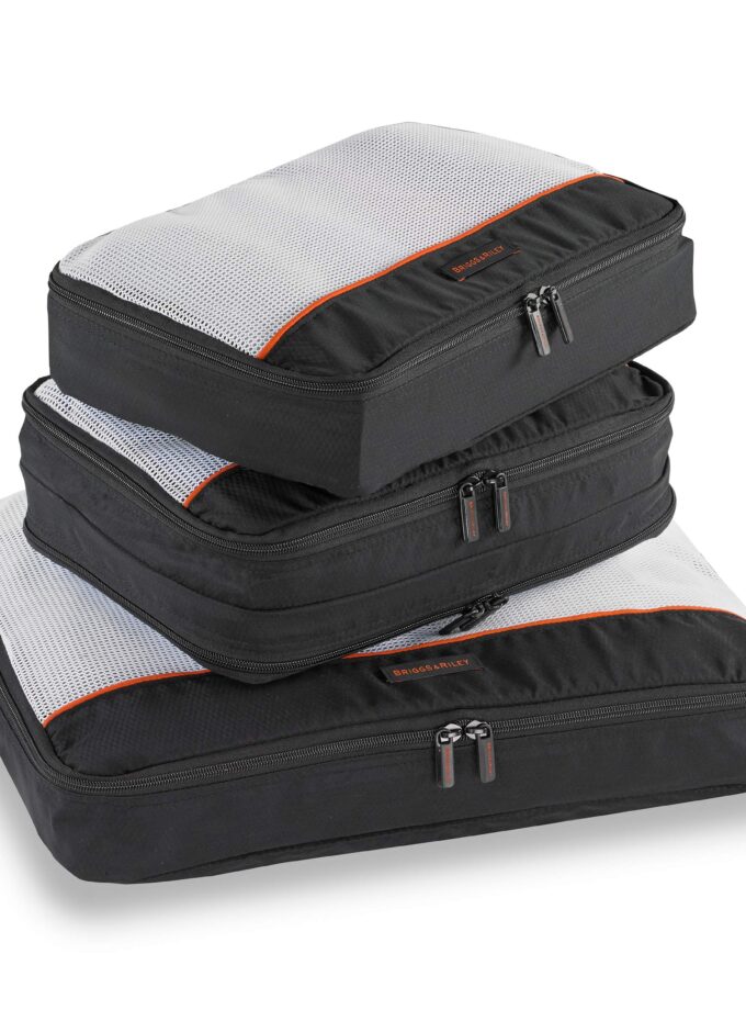 Briggs & Riley 3 Pack Zippered Packing Cubes/Luggage