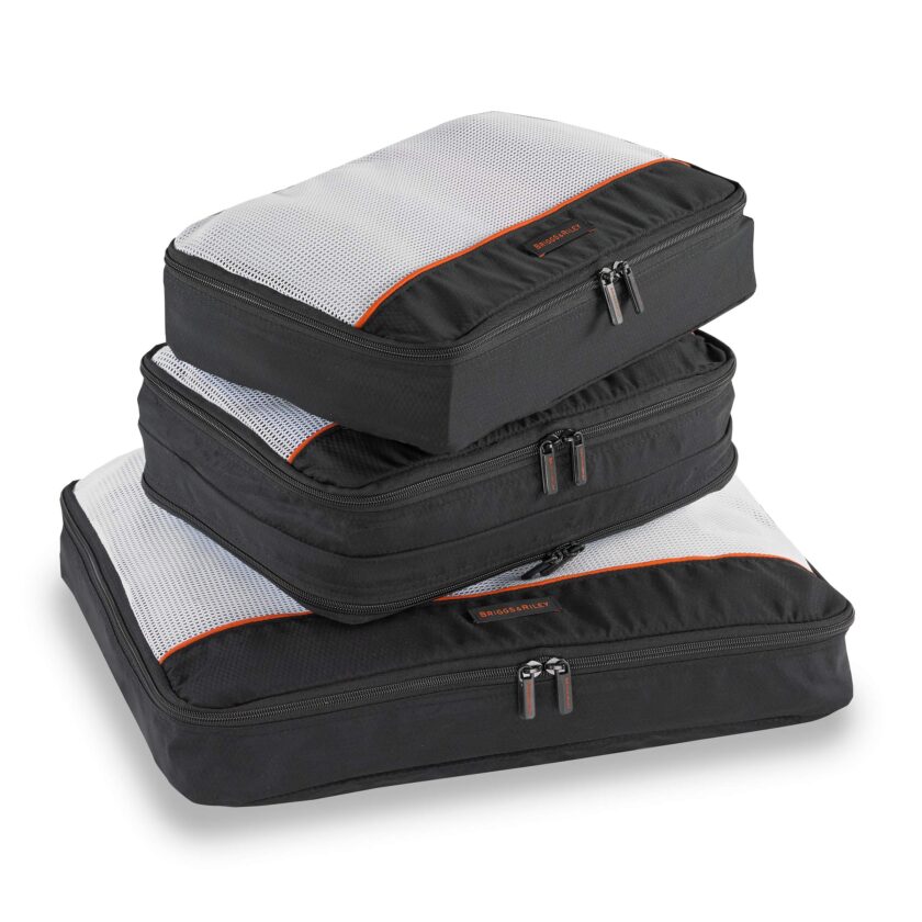 Briggs & Riley 3 Pack Zippered Packing Cubes/Luggage