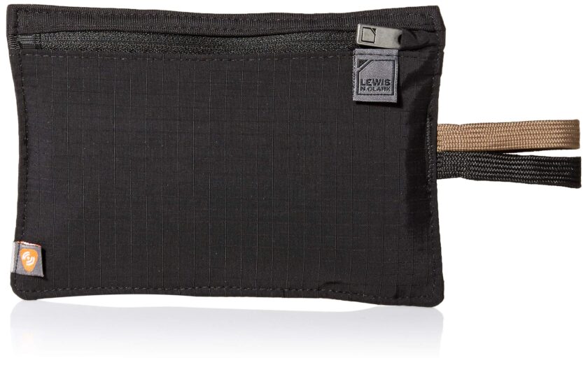 RFID Blocking Money Belt Travel Pouch + Credit Card