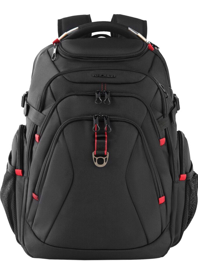 KROSER Travel Laptop Backpack 17.3 Inch XL Heavy Duty