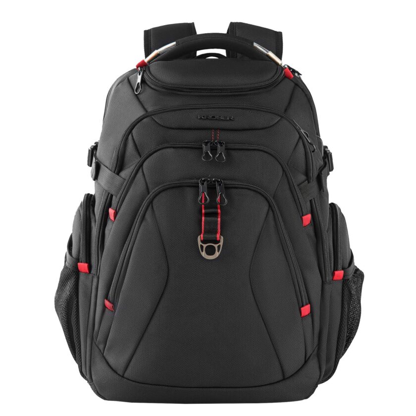 KROSER Travel Laptop Backpack 17.3 Inch XL Heavy Duty