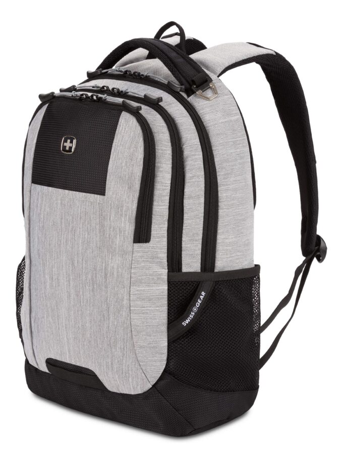 SwissGear Cecil Laptop Backpack (Heather Gray)
