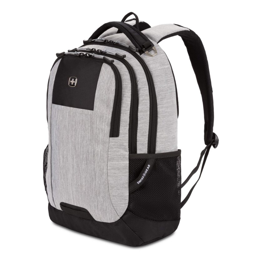 SwissGear Cecil Laptop Backpack (Heather Gray)