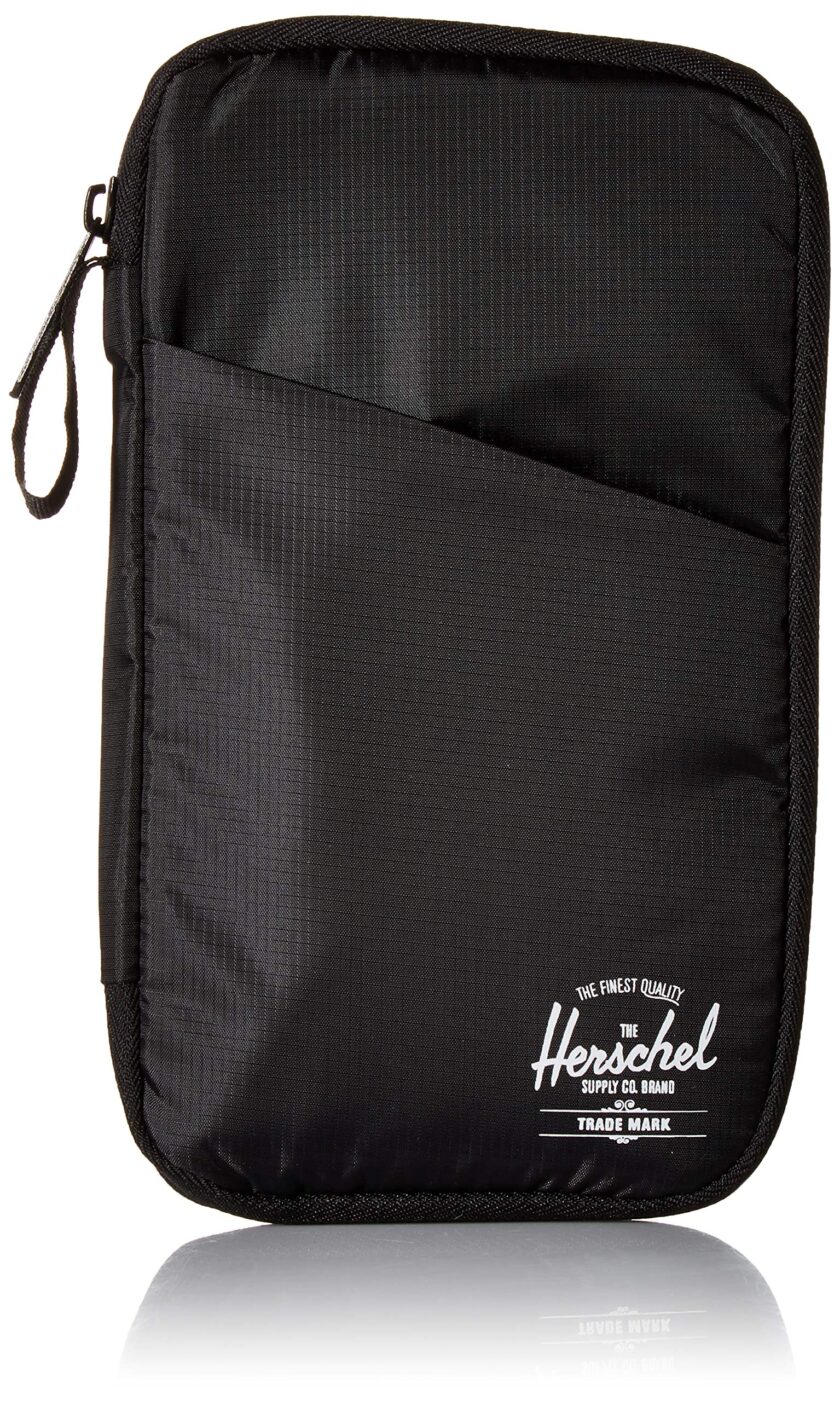 Herschel Travel Wallet, Black, One Size