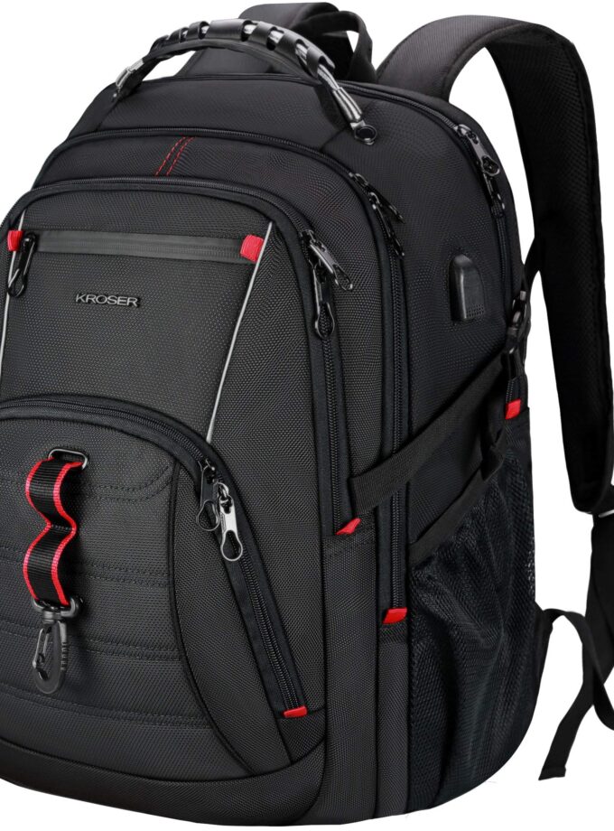 KROSER Travel Laptop Backpack 17.3 Inch